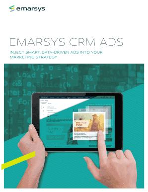 E­m­a­r­s­y­s­,­ ­ ­C­R­M­ ­A­d­s­’­i­ ­l­a­n­s­e­ ­e­t­t­i­